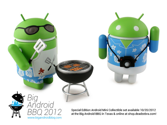 Big Android BBQ Androids