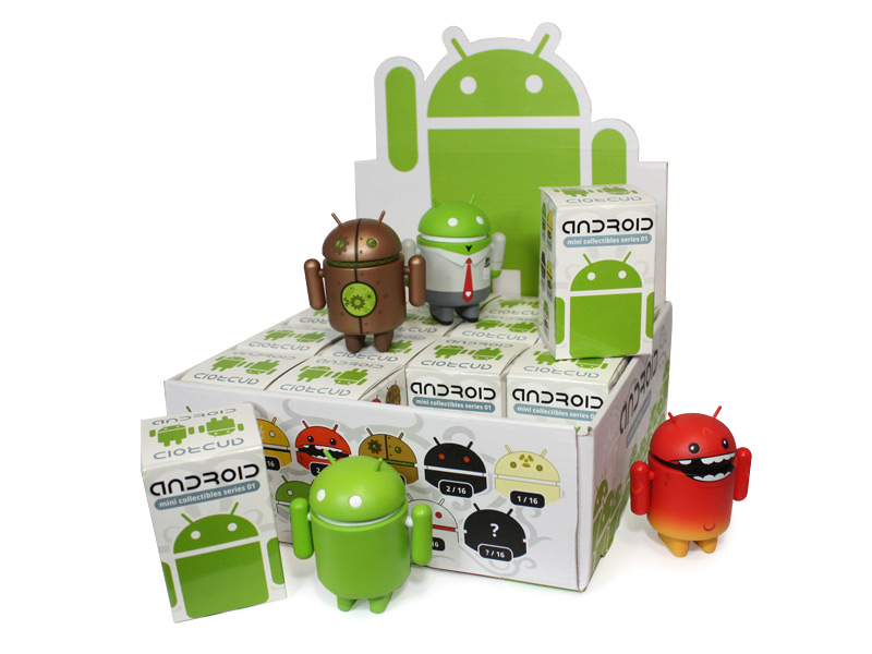 android mini collectible figure