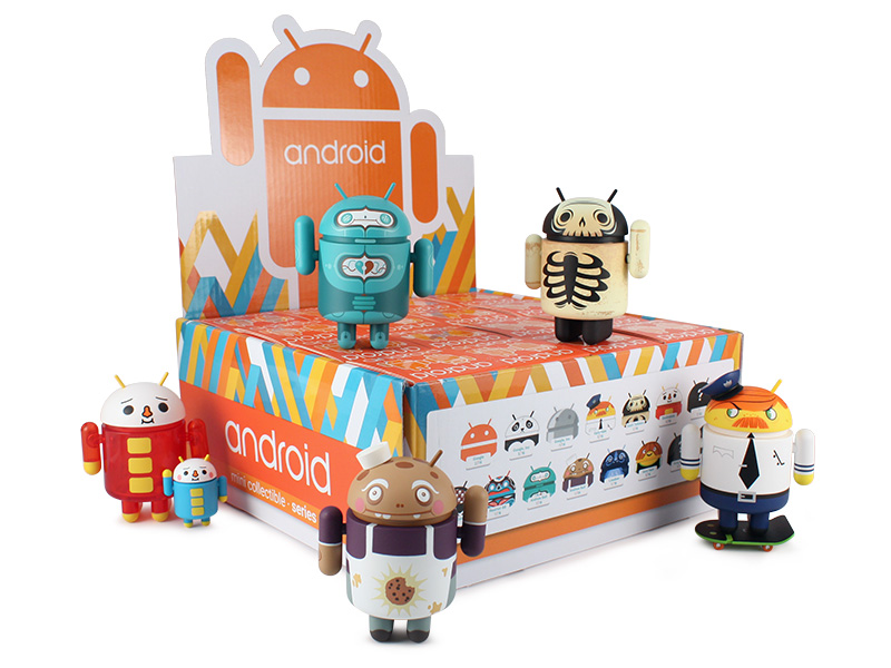 Series 05 Lunabee Fire In My Belly Chase Google Android Mini Collectible Figure 