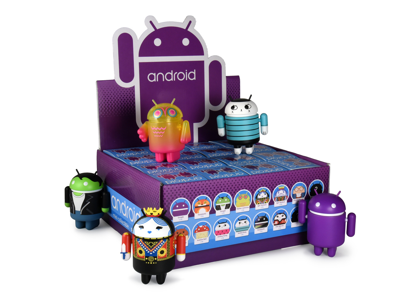 android mini collectible figure