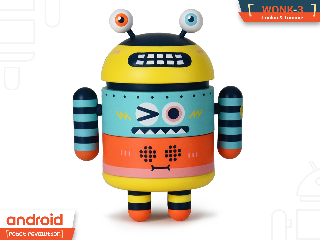 Android meets hot sale robot
