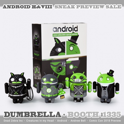 Android SERIE 3 da Andrew Bell-Dead Zebra-ormai molto raro 