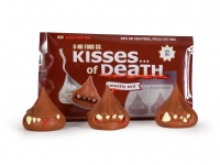 Kisses of Death sculpture toys from Andrew Bell