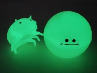 dungby and pooba glowy edition, pushing glowing