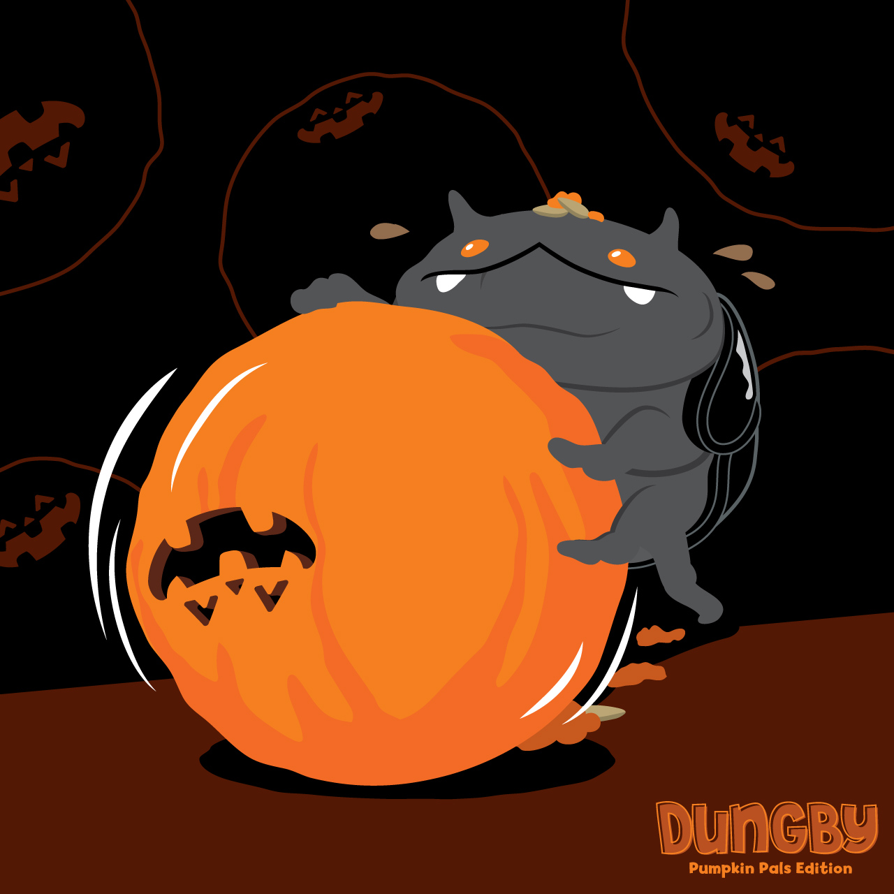 dungby and pooba pumpkin pals