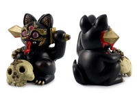 Playge x Andrew Bell Misfortune Cat in red