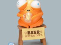 The Beer Testing Department vinyl figure set