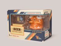 The Beer Testing Department vinyl figure set box