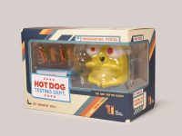 The Hot Dog Testing Dept. vinyl figure set box