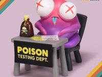 The Poison Testing Dept. vinyl figure set by Andrew Bell