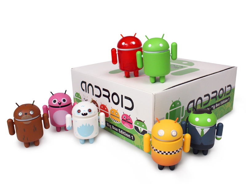 android mini collectible figure